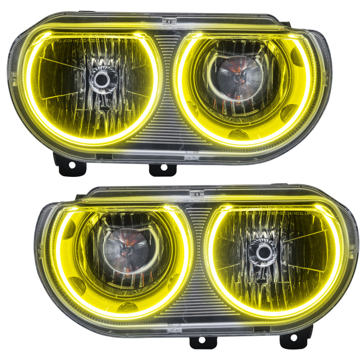 Oracle 08-14 Dodge Challenger SMD HL (Non-HID) - ColorSHIFT