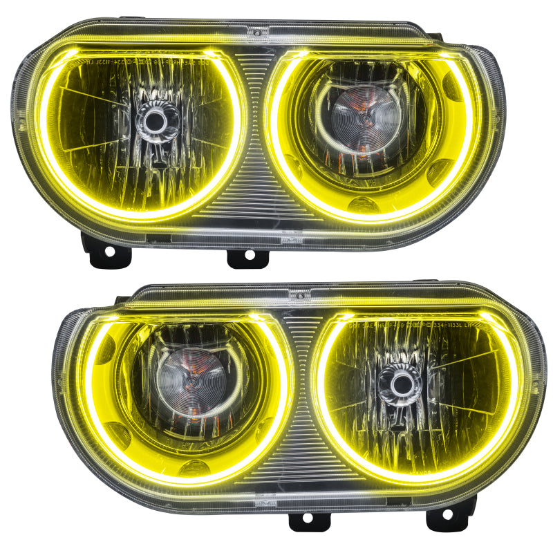 Oracle 08-14 Dodge Challenger SMD HL (Non-HID) - ColorSHIFT w/ 2.0 Controller
