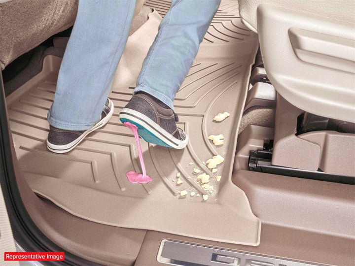 WeatherTech 2025 Genesis GV80 Rear FloorLiner HP - Black