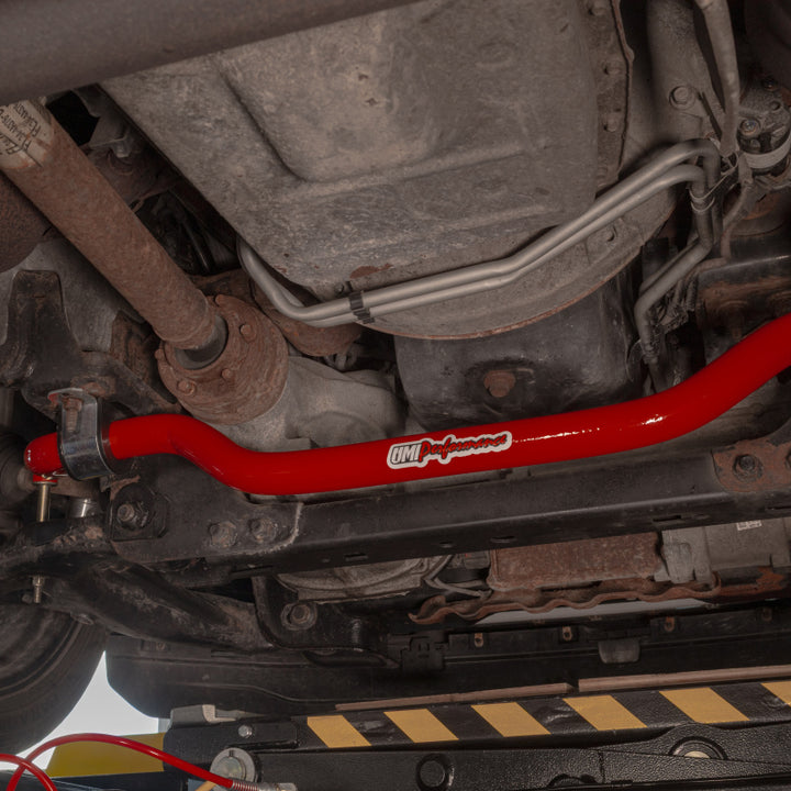 UMI Performance 15-20 Ford F-150 1 1/2in Solid Front Sway Bar - Red