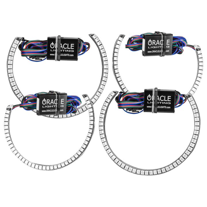 Oracle Dodge Challenger 08-14 LED Waterproof Halo Kit - ColorSHIFT w/o Controller