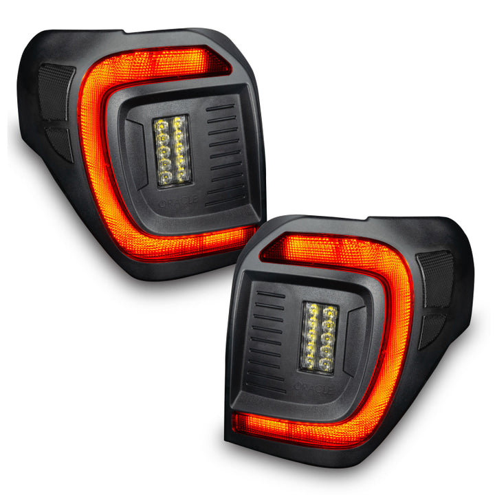Oracle 14-23 Toyota 4Runner Black Series Lensless Flush Style LED Tail Lights - Tinted