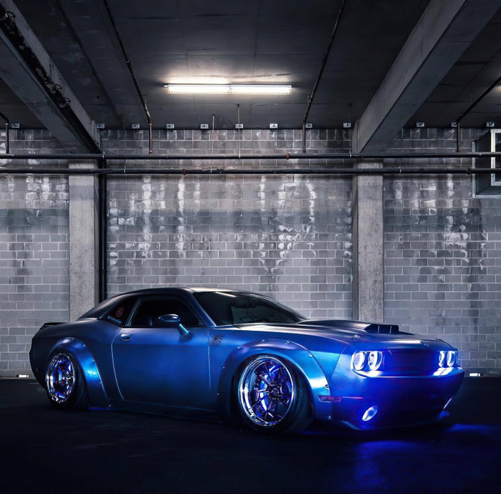 Oracle Dodge Challenger 08-14 Halo Kit (ProjectorHL) - ColorSHIFT w/ 2.0 Controller