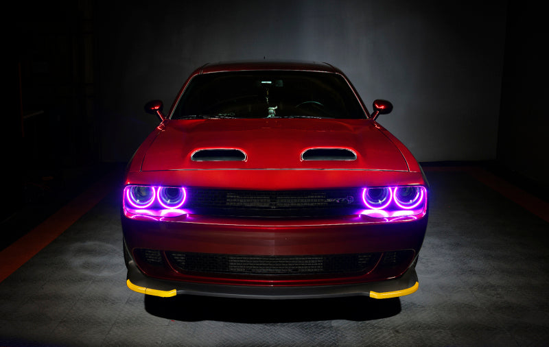 Oracle 15-21 Dodge Challenger Dynamic Surface Mount Headlight Halo Kit - - Dynamic
