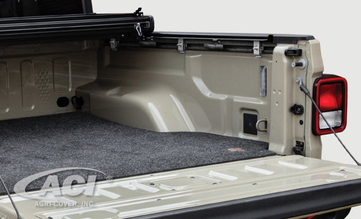 Access LOMAX Stance Hard Cvr 2020-25 Jeep Gladiator 5ft Box (w/ Hard Top &amp; Rail Trail) -Carbon Fiber
