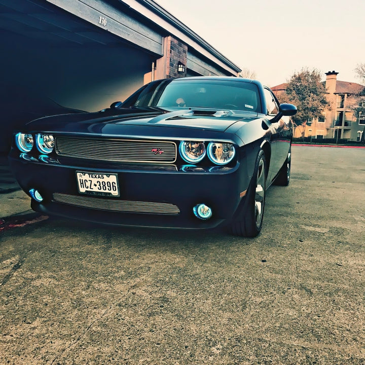 Oracle Dodge Challenger 08-14 Halo Kit (NonProjectorHL) - ColorSHIFT w/ Simple Controller