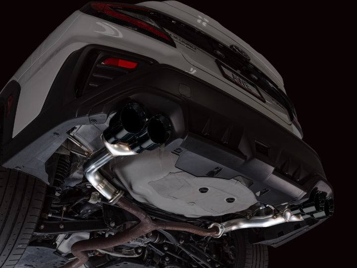 AWE Tuning 22-25 Subaru VB WRX Track Edition Axle-Back Exhaust - Diamond Black Tips