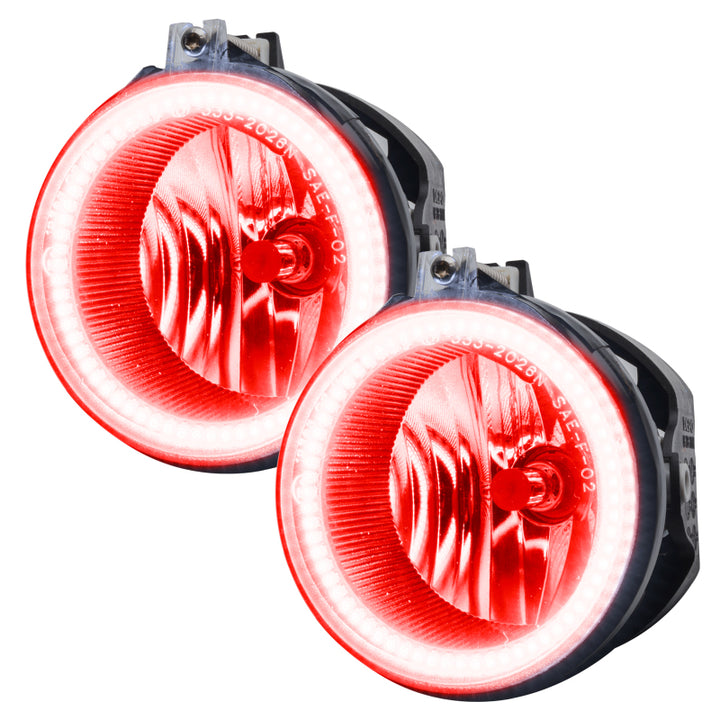 Oracle Dodge Challenger 08-14 LED Fog Halo Kit - Red