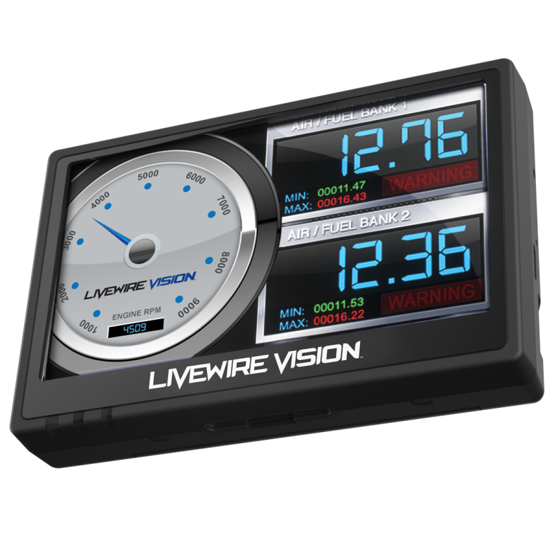 SCT Performance Livewire Vision Performance Monitor (for 1996+ Ford Ve ...
