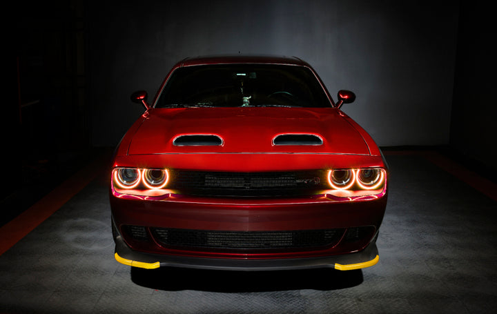 Oracle 15-21 Dodge Challenger Dynamic Surface Mount Headlight Halo Kit - - Dynamic