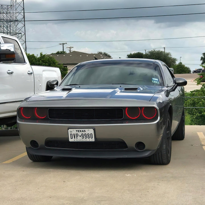 Oracle Dodge Challenger 08-14 Halo Kit (ProjectorHL) - ColorSHIFT w/ BC1 Controller