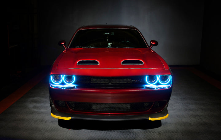 Oracle 15-21 Dodge Challenger Dynamic Surface Mount Headlight Halo Kit - - Dynamic