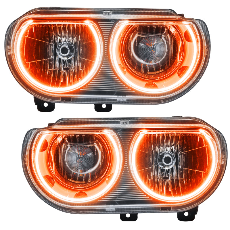 Oracle 08-14 Dodge Challenger SMD HL (Non-HID) - ColorSHIFT w/o Controller