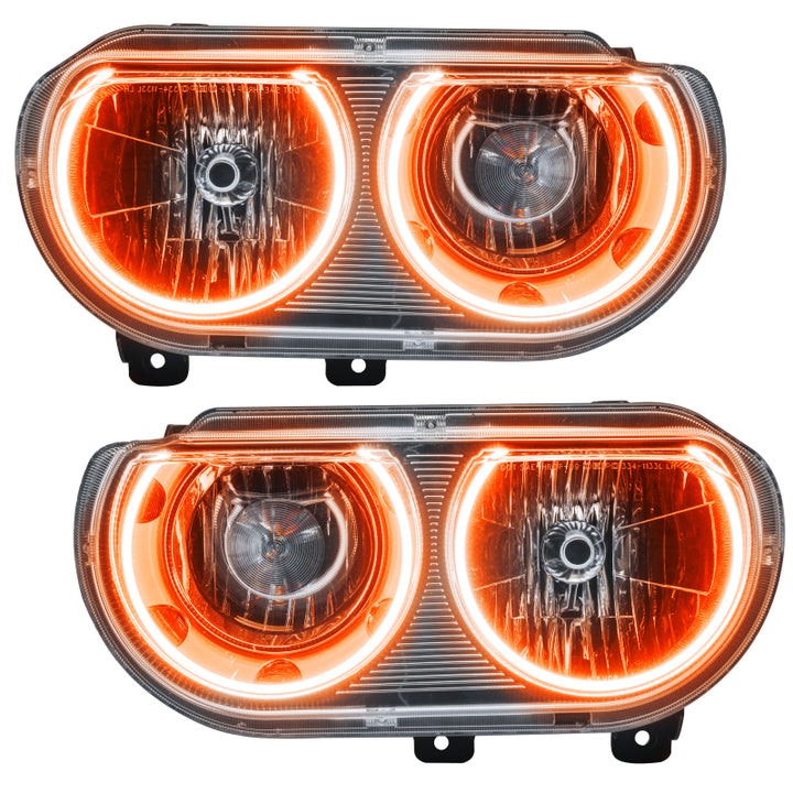 Oracle 08-14 Dodge Challenger SMD HL (Non-HID) - ColorSHIFT w/o Controller