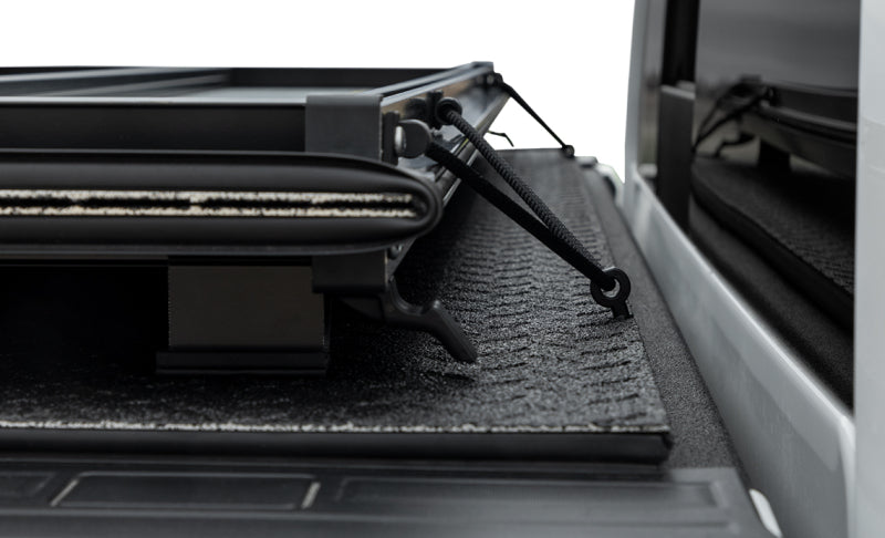 Access LOMAX Pro Series 2022+ Rivian R1T 4ft 6in Bed (w/ OEM Tonneau Track) Cover -Blk Diamond Mist