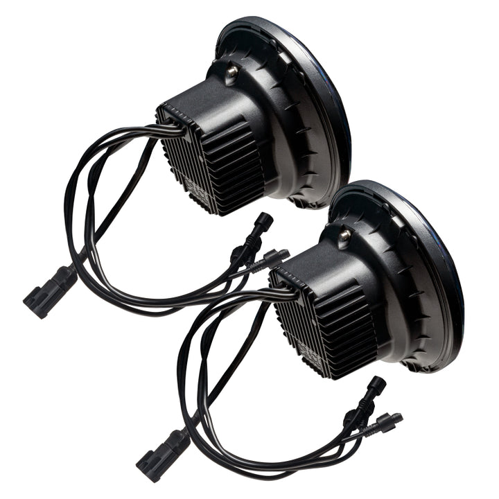 ORACLE Lighting 0718 Jeep Wrangler JK Oculus 7in ColorSHIFT Bi-LED Projector Headlights