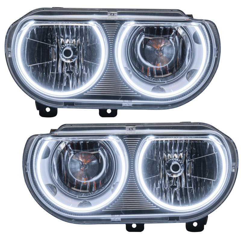 Oracle 08-14 Dodge Challenger SMD HL (Non-HID) - ColorSHIFT w/o Controller