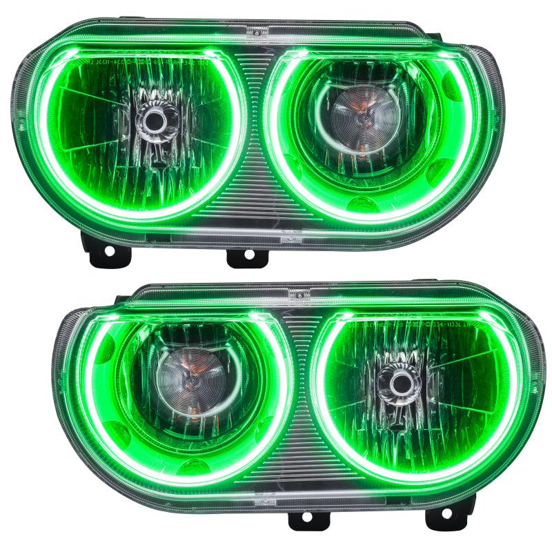 Oracle 08-14 Dodge Challenger SMD HL (Non-HID) - ColorSHIFT w/o Controller
