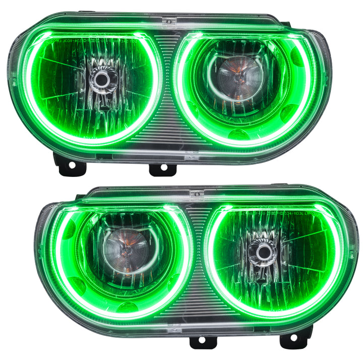 Oracle 08-14 Dodge Challenger SMD HL (Non-HID) - ColorSHIFT w/o Controller