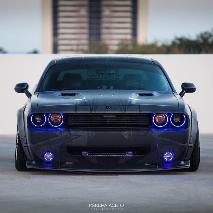 Oracle 08-14 Dodge Challenger Dynamic Surface Mount Headlight Halo Kit - - Dynamic
