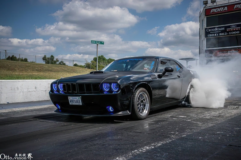 Oracle Dodge Challenger 08-14 Halo Kit (ProjectorHL) - ColorSHIFT w/ BC1 Controller