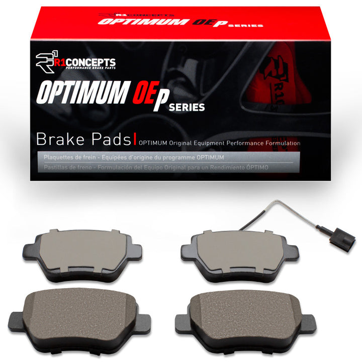 R1 14-16 Maserati Ghibli Rear R1 Optimum OE Brake Pads – Sunday Spec