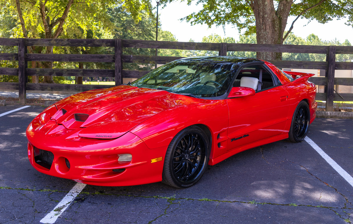 Red trans am 19" wheels lowered turbo twin turbo lsx